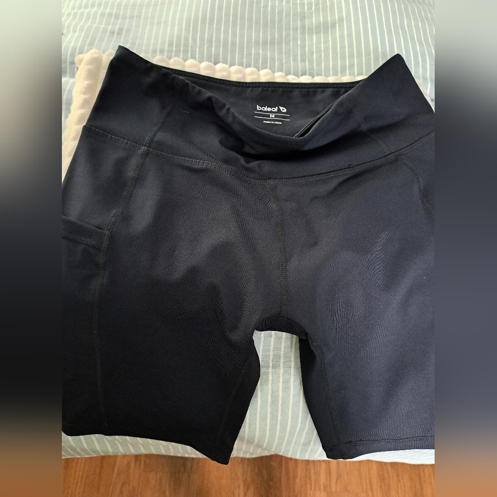 Baleaf Women's Black Bike Shorts